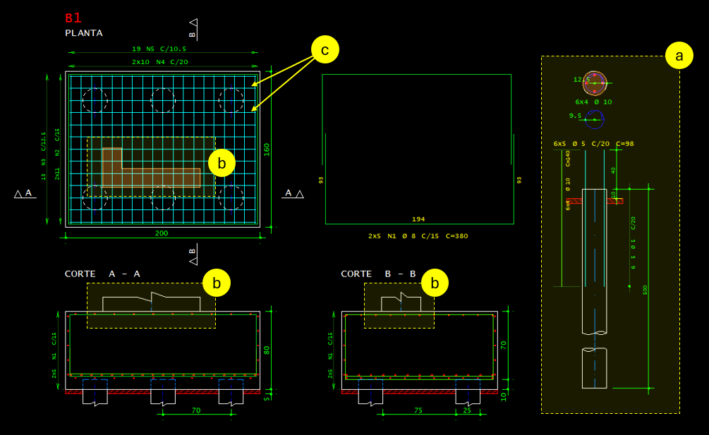 Exemplo da interface do TQS V25