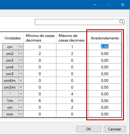 Exemplo da interface do TQS V25