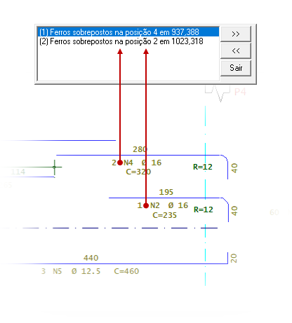 Exemplo da interface do TQS V25.