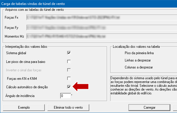 Exemplo da interface do TQS V25.